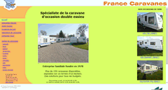 Desktop Screenshot of france-caravanes.com